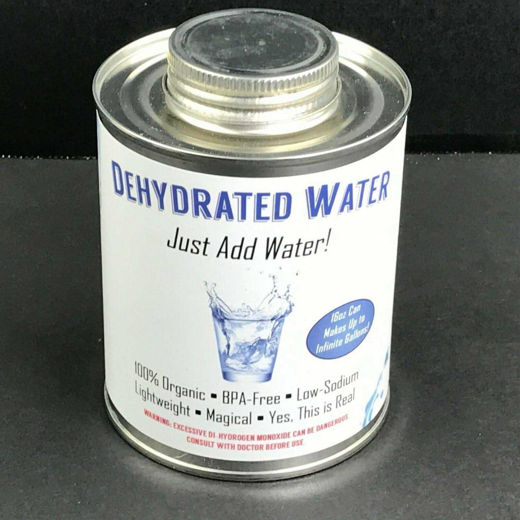 Dehydrated Water 16oz Can Camping Survival Supply Gag Gift a7