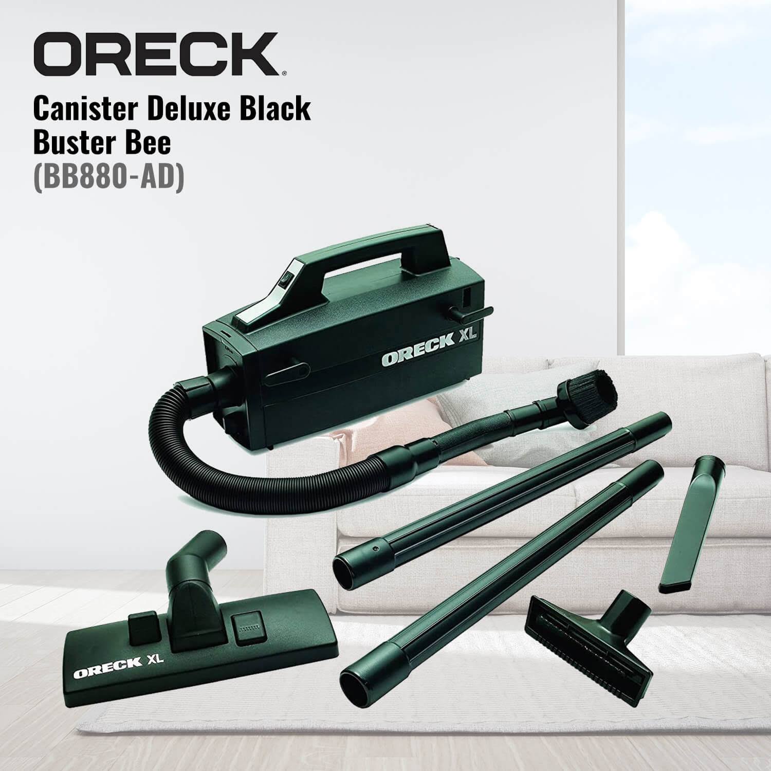 Compact Canister Vacuum Cleaner Black k7m