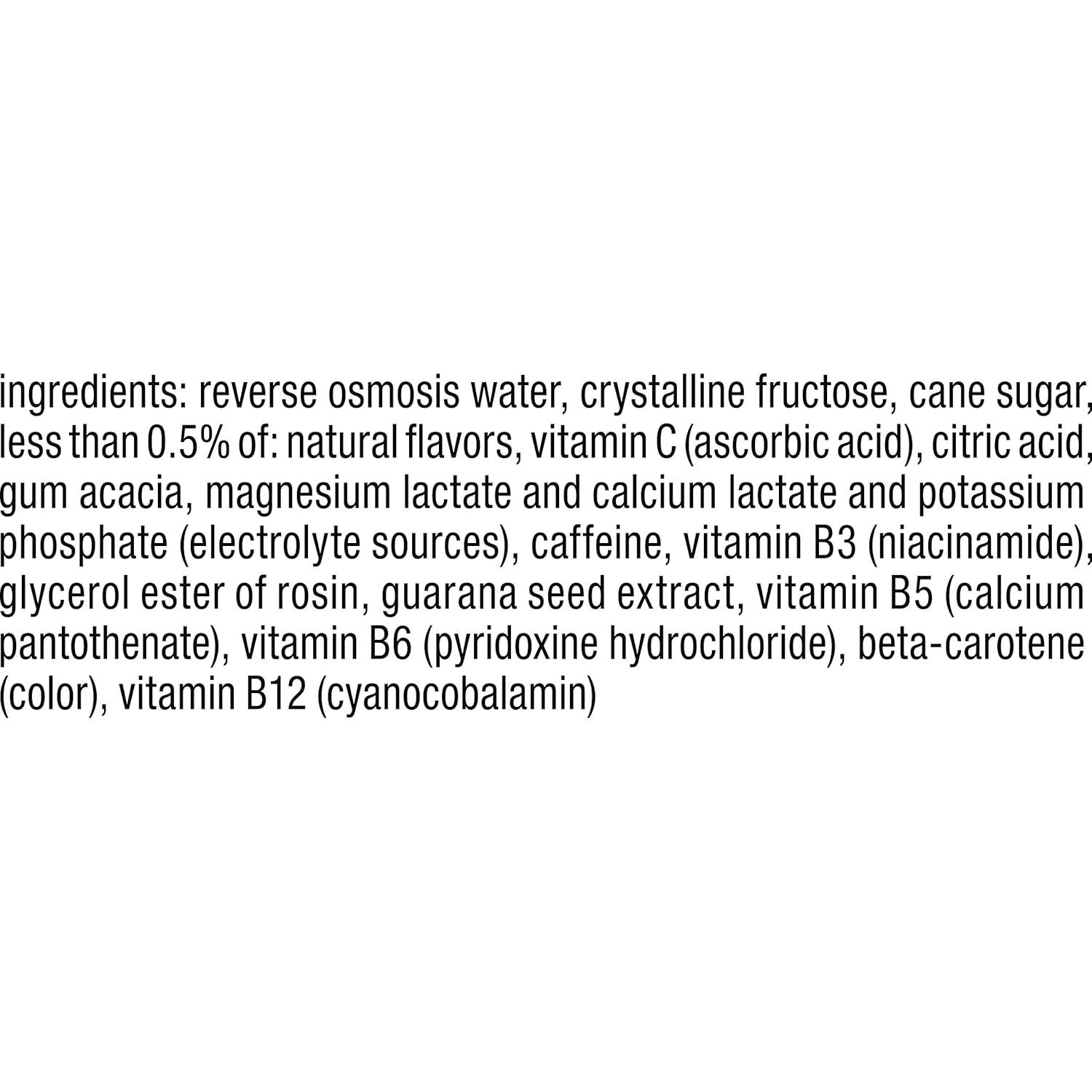 tropical citrus electrolyte water 24 pack k7m