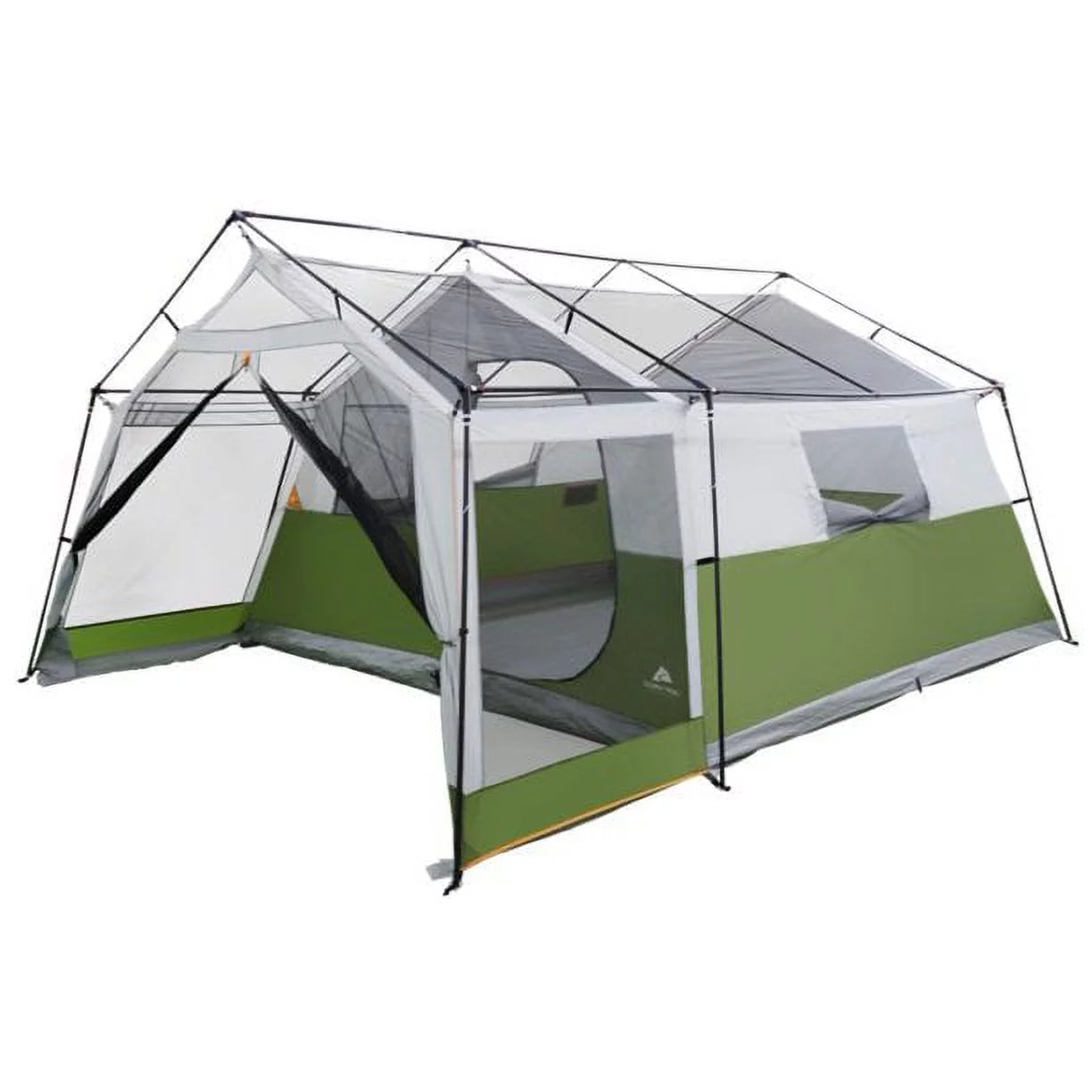 8-Person Family Cabin Tent with Screen Porch Green a7