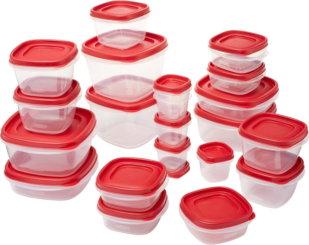 Rubbermaid Easy Find Lids Food Storage Containers, 42 Piece Set G863
