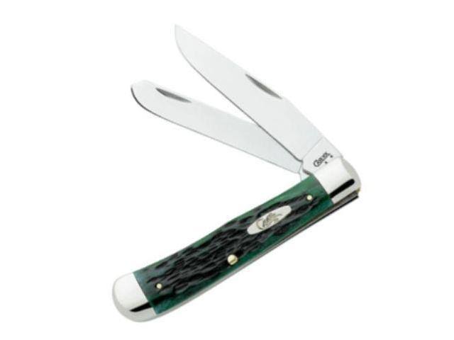 Case Trapper Bermuda Green Pocket Worn k7x