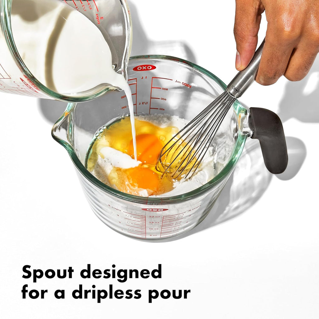 OXO 2 Cup Glass Measuring Cup with Lid M91194