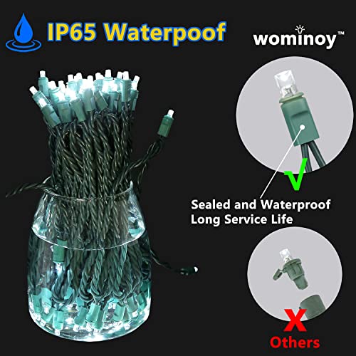 Cool White LED Christmas Lights 25ft Outdoor Waterproof String X7