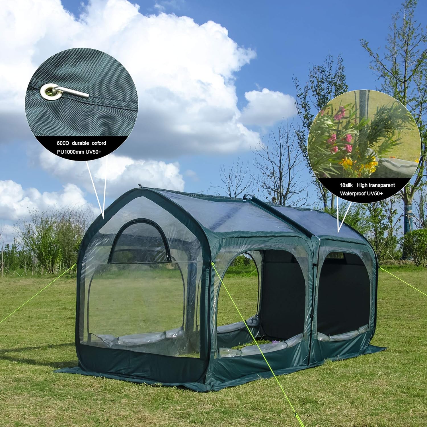 Greenhouse Cover for Cold Frost Plant Protection a7k