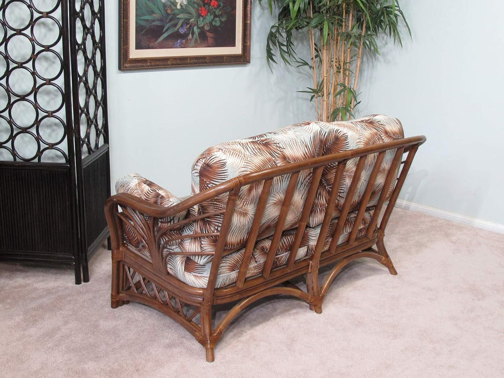 Rattan Loveseat (#1691AW-MS) C8096