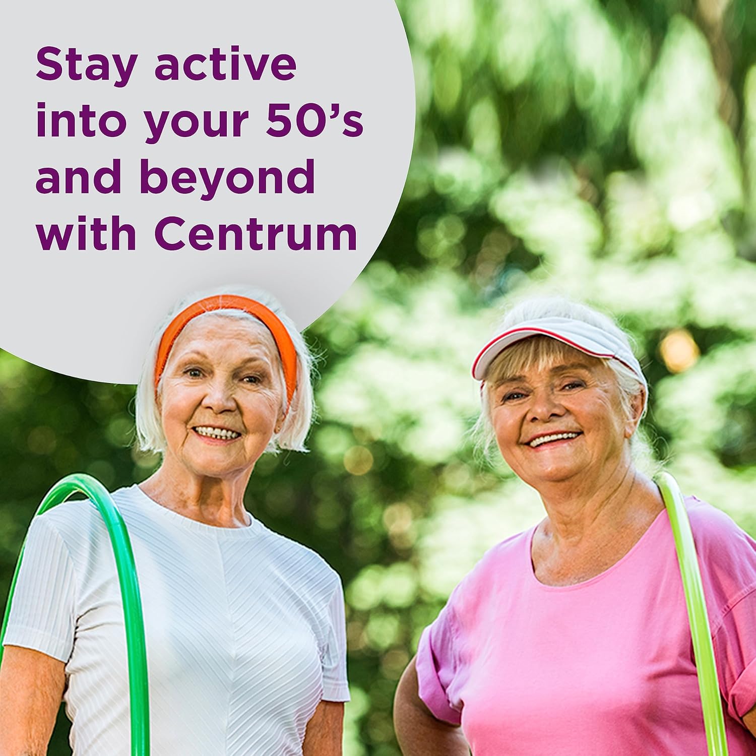 Centrum Silver Women's Multivitamin 50 Plus, Vitamin D3 & B Vitamins, 200 Count k7