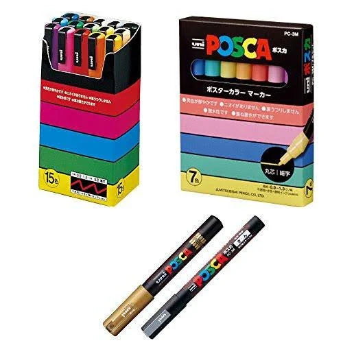 Paint Marker Set Fine Point 24 Colours a7