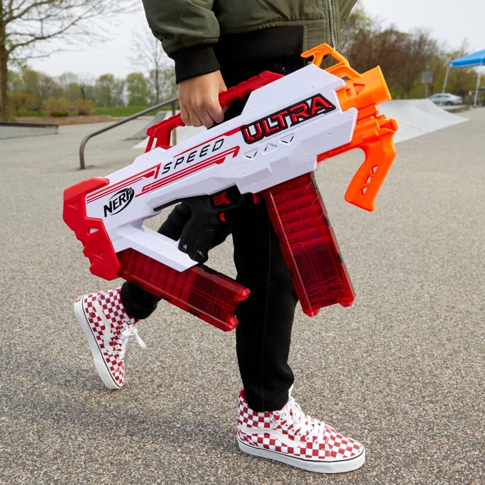 Nerf Ultra Speed Fully Motorized Blaster with 24 AccuStrike Ultra Darts Q375668