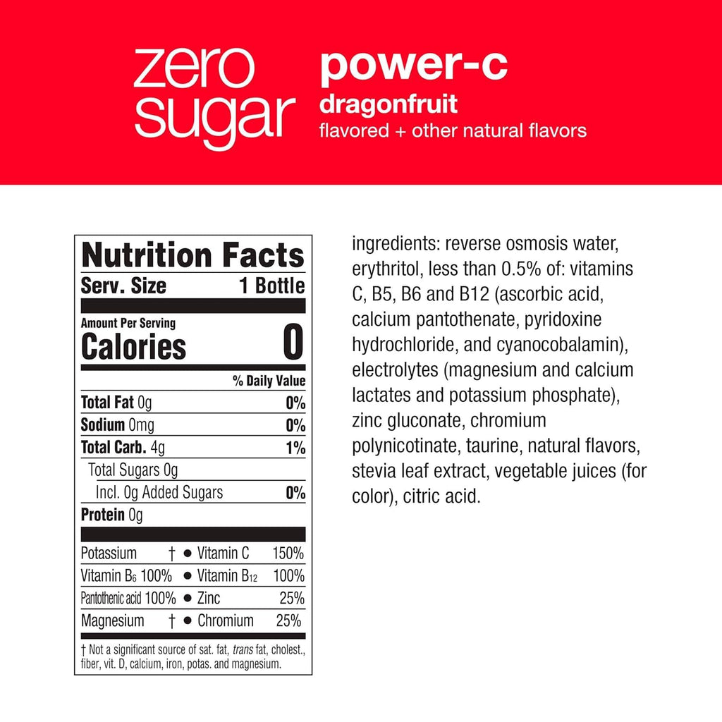 Flavored Water Variety Pack 20 Fl Oz Bottles Nutrient Enhanced w/ Vitamins Electrolytes q7