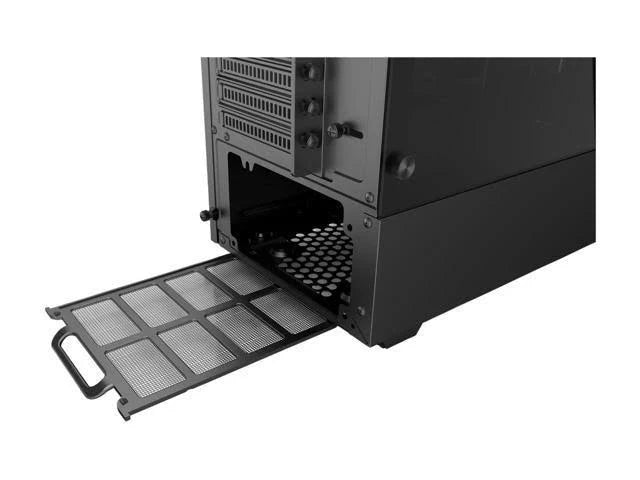 PC Case Tempered Glass Digital RGB Black a7