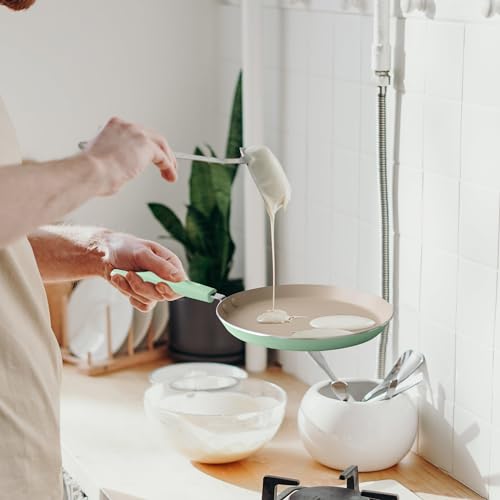 Crepe Pan Nonstick 8.7 Inch Induction Compatible a7