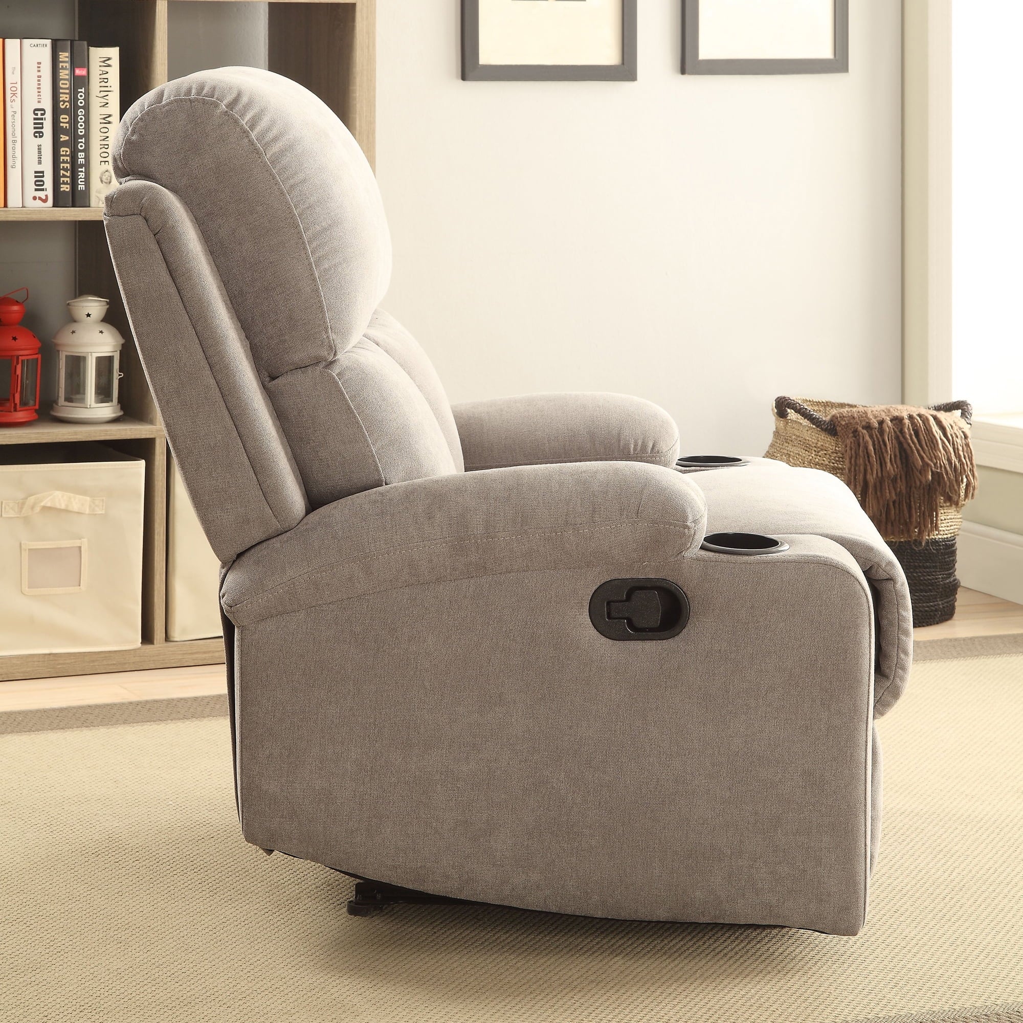 ACME Rosia Upholstery Motion Recliner Gray G9837