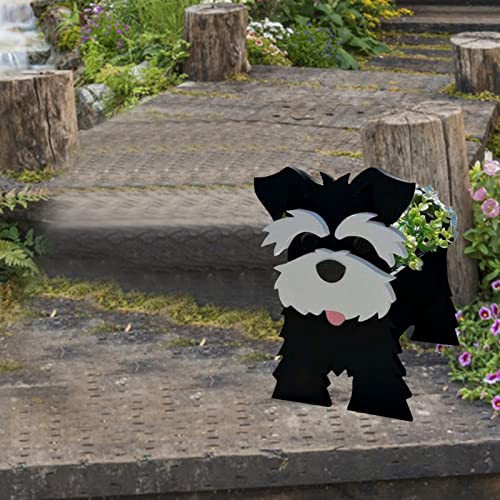 Dog Planter Pot for Succulent Indoor Outdoor 13.4in a7