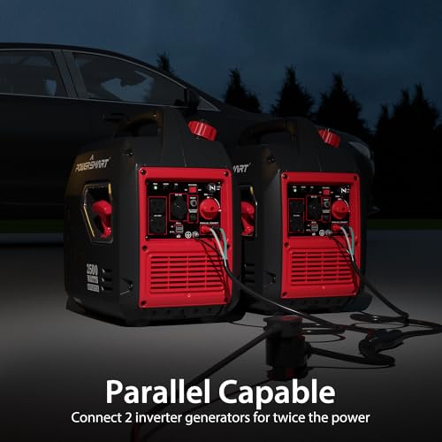 Portable Inverter Generator 2500-Watt Quiet Camping k7x