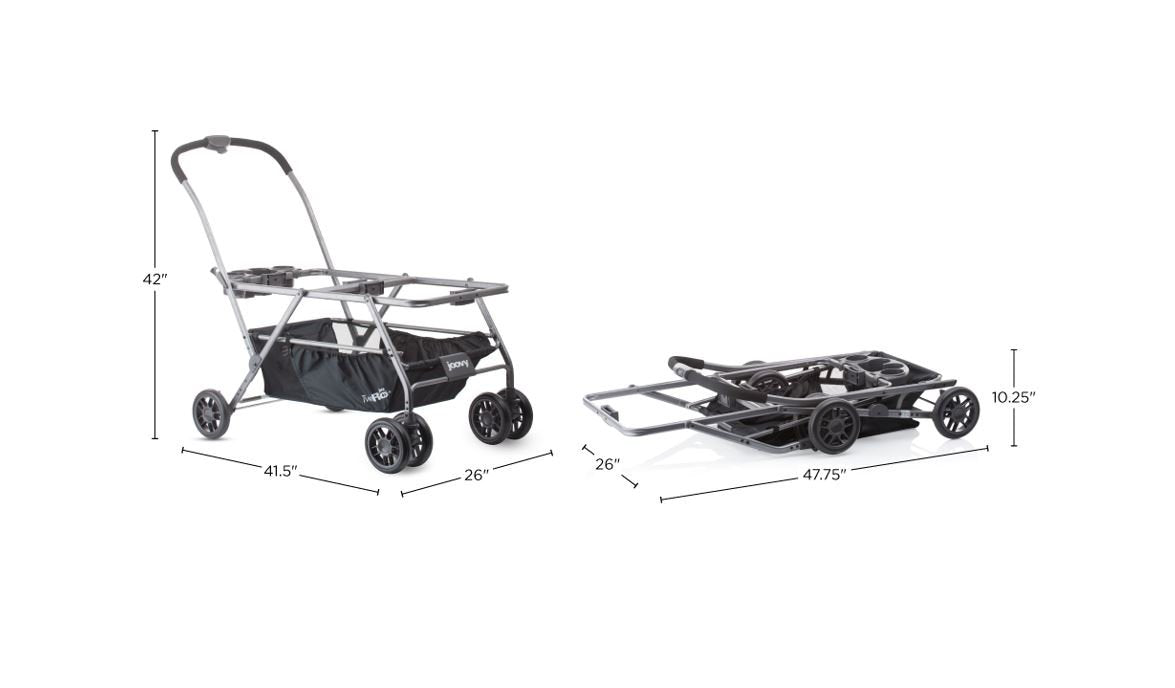 Joovy Twin Roo Car Seat Stroller Frame P74021