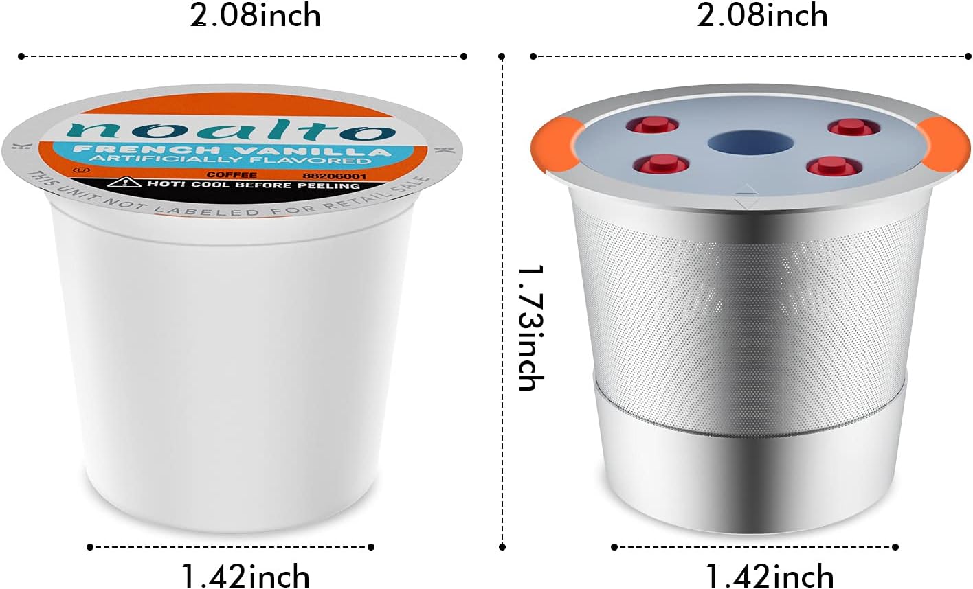 Reusable K Cup Coffee Filter for K Supreme and K Supreme Plus B5466