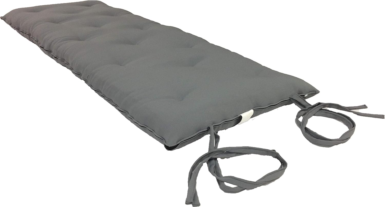 D&D Futon Furniture Gray Full Size Traditional Japanese Floor Mattress X42470