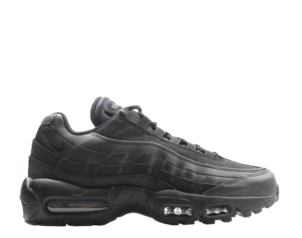 Men's Air Max 95 Running Shoes Black Grey k7