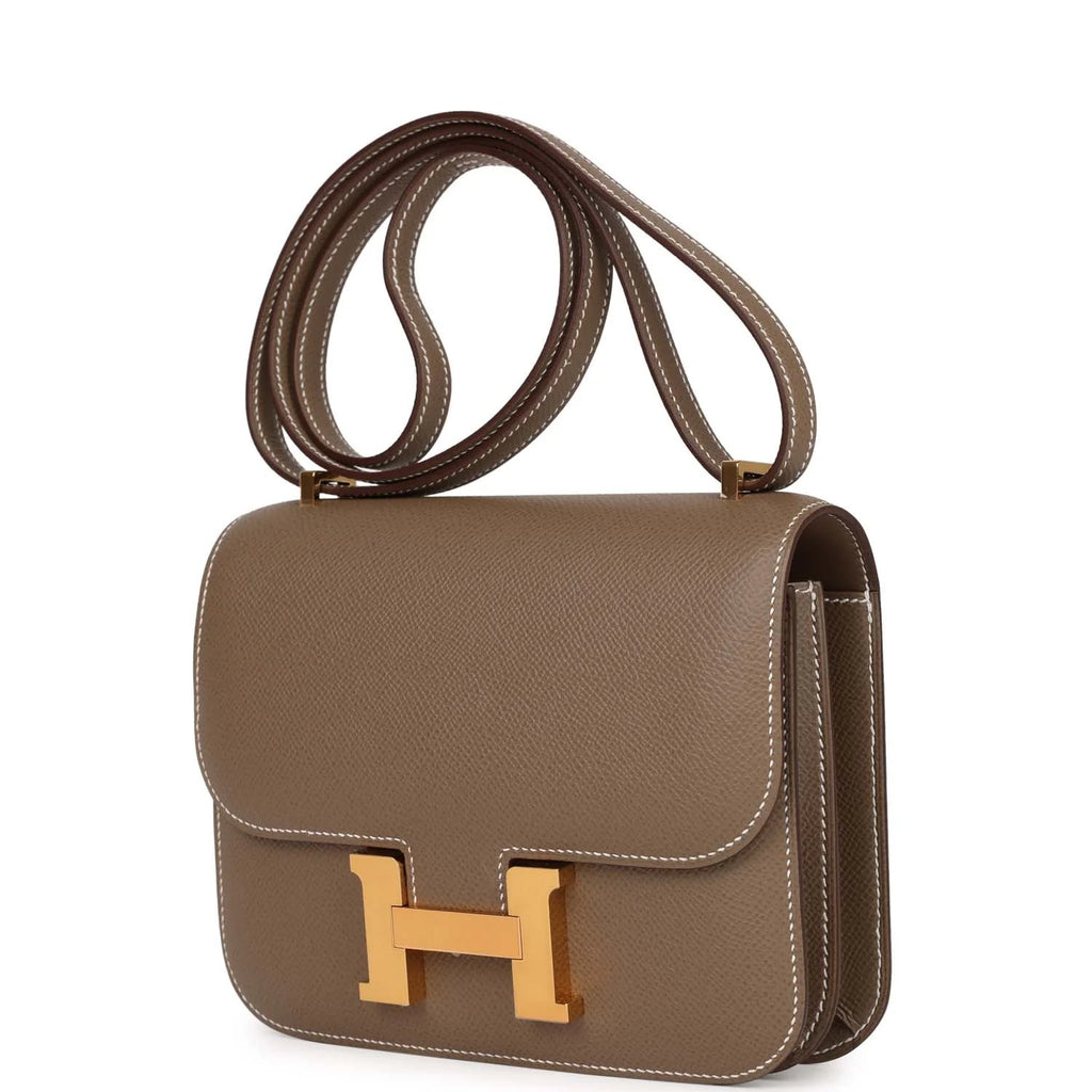 Epsom Leather Crossbody Bag 18cm k7q