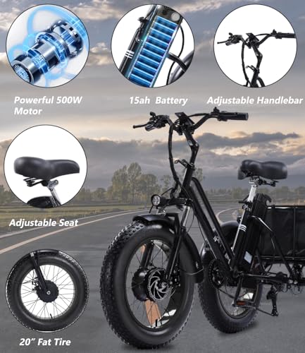 Electric Tricycle 3 Wheel Bike for Adults a7