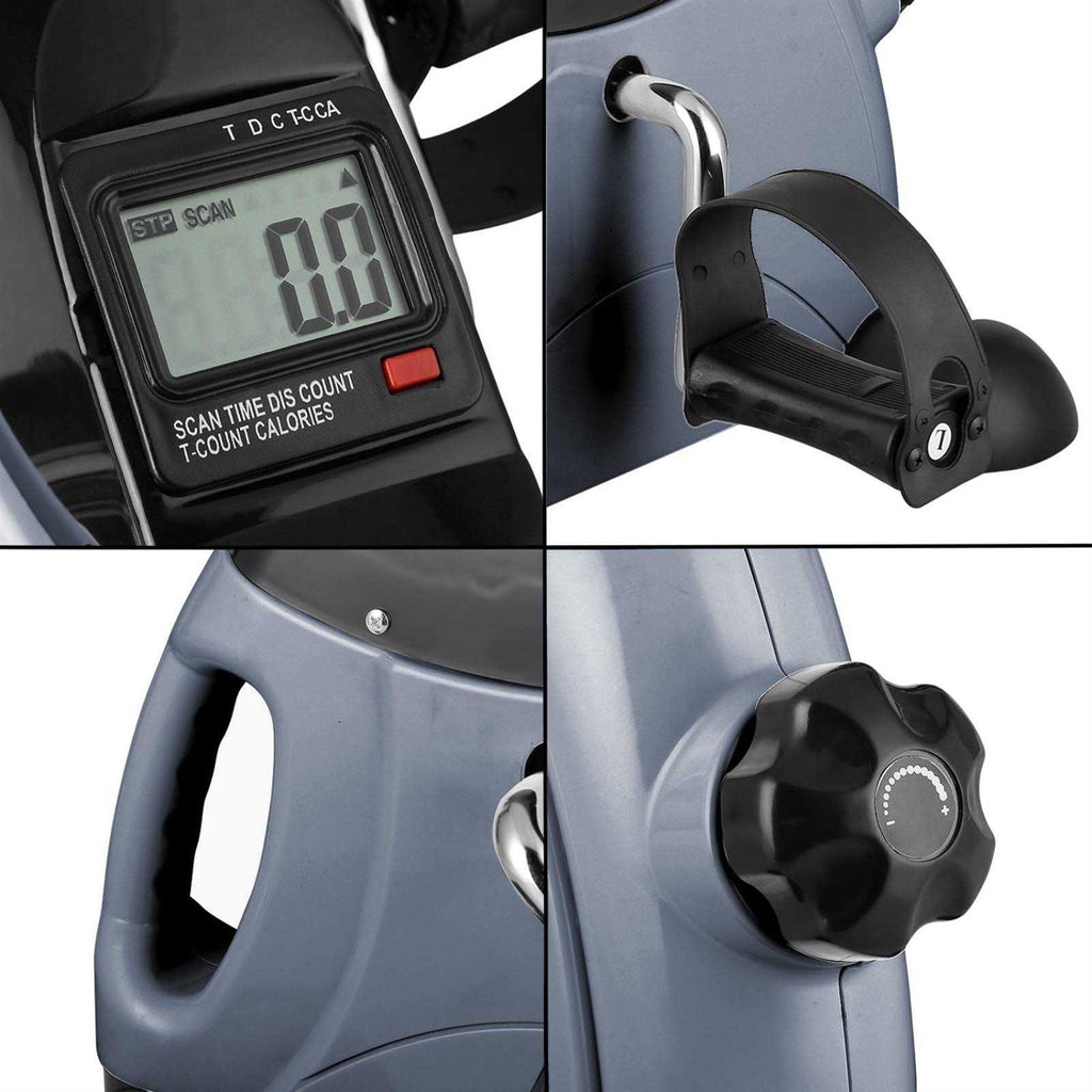 Under Desk Bike Pedal Exerciser Indoor Cycling Equipment k7p
