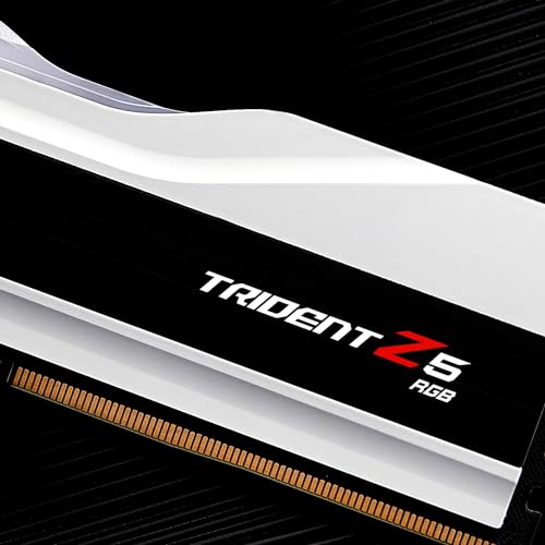 G.SKILL Trident Z5 RGB DDR5 RAM 64GB (2x32GB) 6400MT/s CL32 Desktop Memory UDIMM - Matte Black T18995