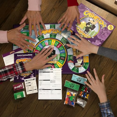 Cashflow Board Game Educational Finance Game for Family 7k