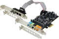 Sedna - SE-PCIE-SC-10 PCIe 7.1 Channel Sound Card (CM8828 + CM9882A) with SPDIF Bracket (Standard and Low Profile Brackets are Included)