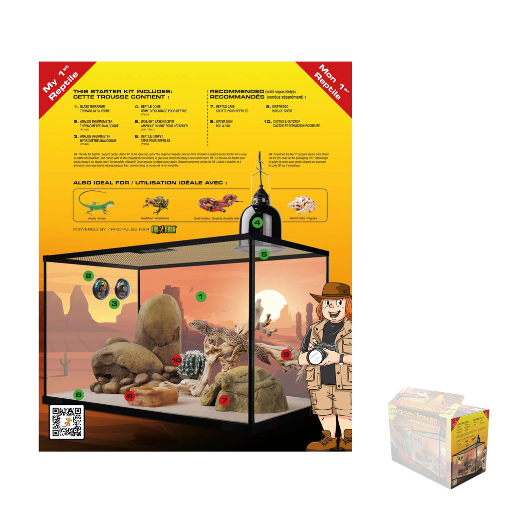 Leopard Gecko Reptile Starter Kit a7
