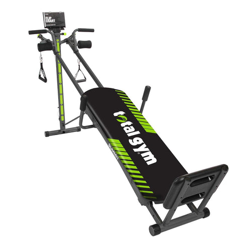 Total Gym Summit Adjustable Home Fitness 70 Exercise Workout System w/ Wing Attachment, Squat Stand, Dip Bars, and Leg Pull Accessory - Sports Supplies Online Store