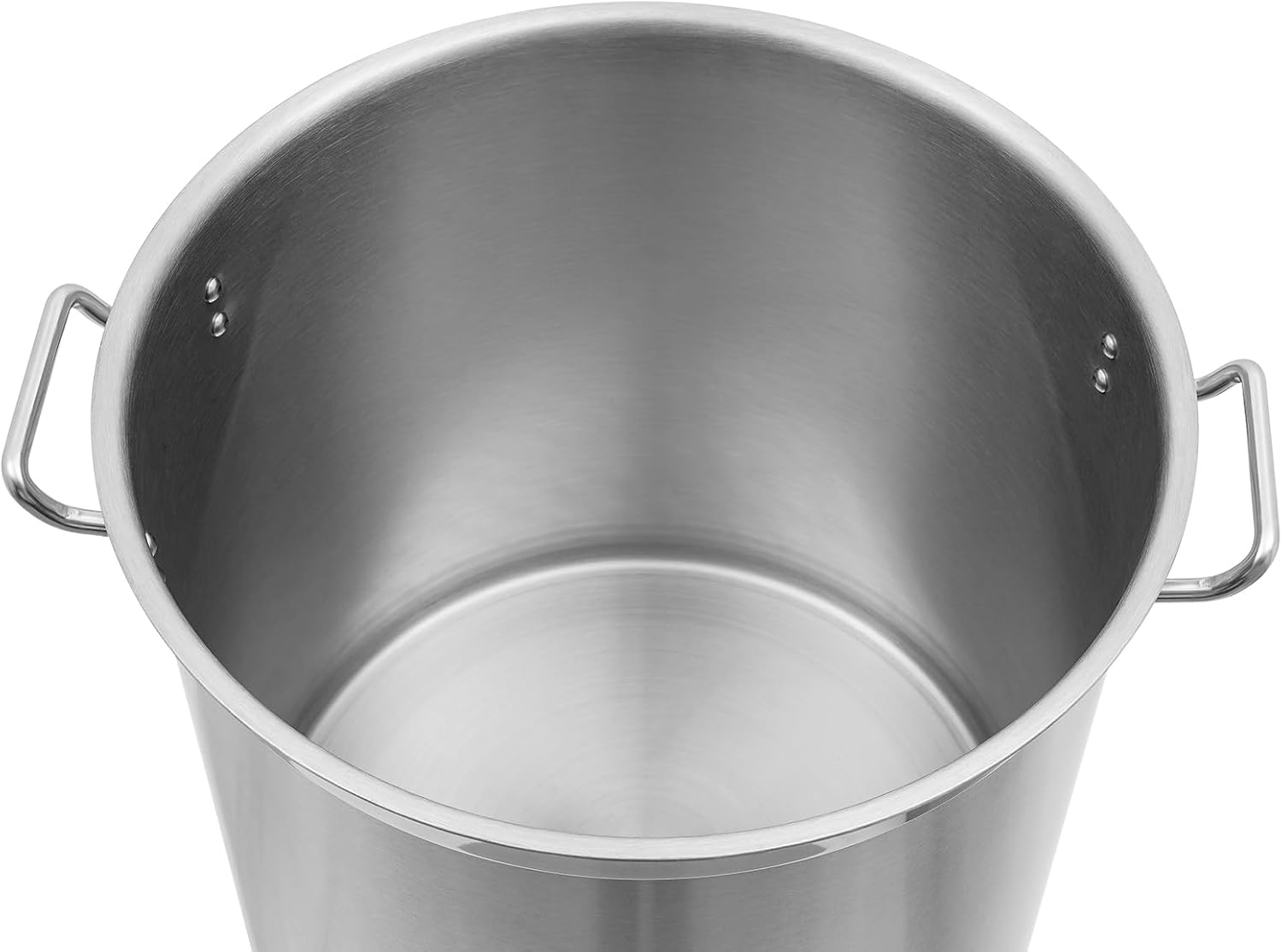 36 QT Stainless Steel Stock Pot with Handle for Seafood Boil D8746