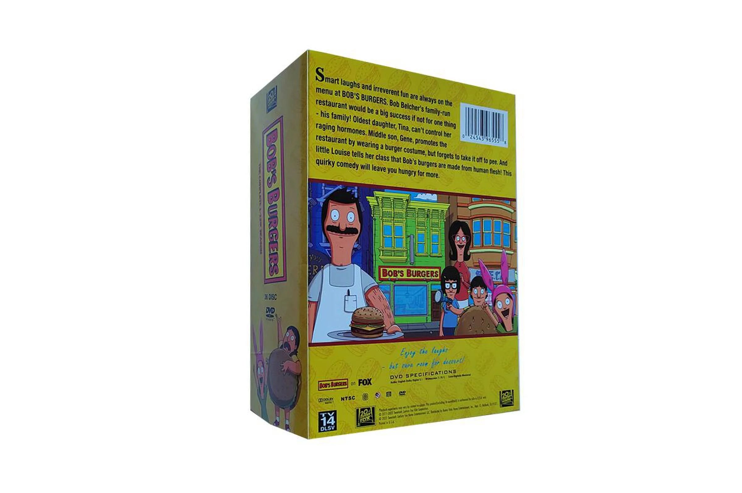 Bob's Burgers Complete Series Seasons 1-13 (DVD) J6000