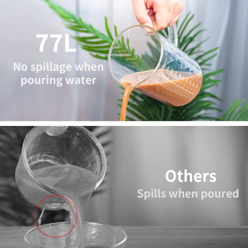 77L Glass Measuring Cup with Insulated Handle, 500ml X874560