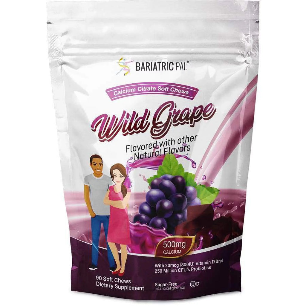 BariatricPal Gastric Sleeve Complete Vitamin Pack - 6-Month Supply, Mixed Berry & Wild Grape R684