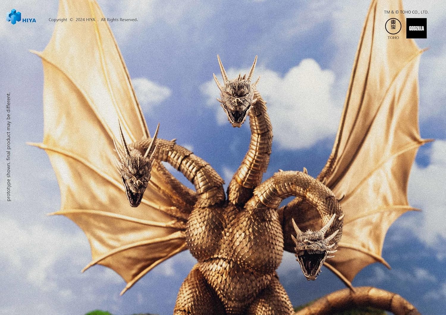 Hiya Toys Godzilla vs. King Ghidorah King Ghidorah Exquisite Basic Series Action Figure G97621