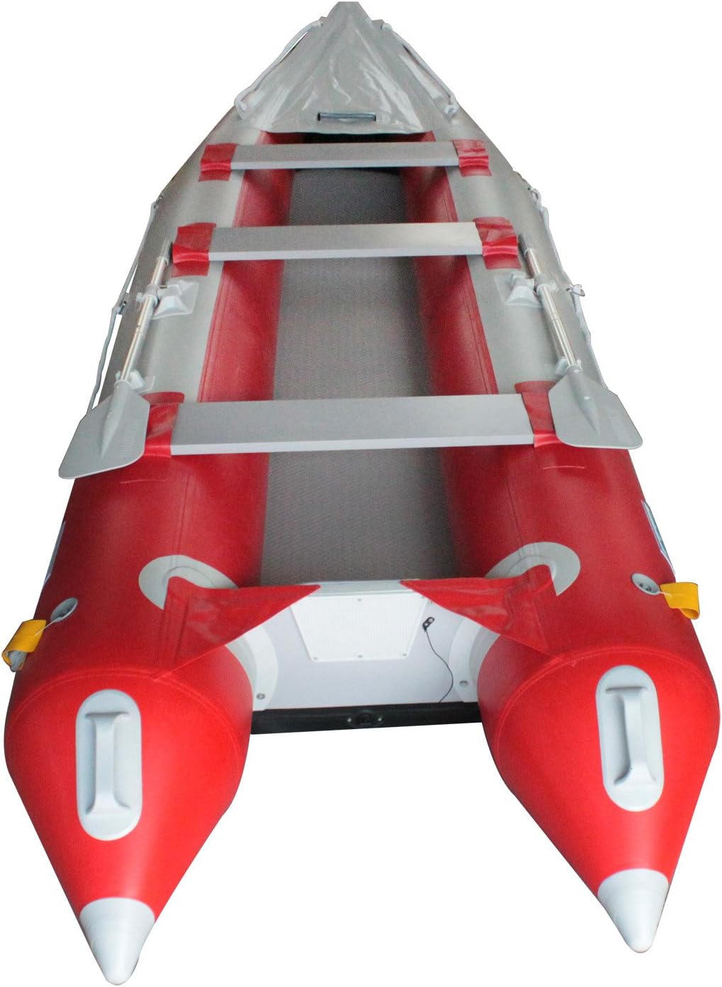 BRIS 14.1 FT Inflatable Kayak Fishing Tender Boat with Air Floor I673126