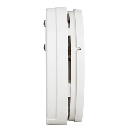 Kidde Premium Smoke Detector, Battery-Operated with Hush Feature, White Y455327
