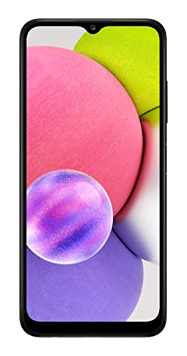 SAMSUNG Galaxy A03s Cell Phone, Factory Unlocked, 32GB, Black U154