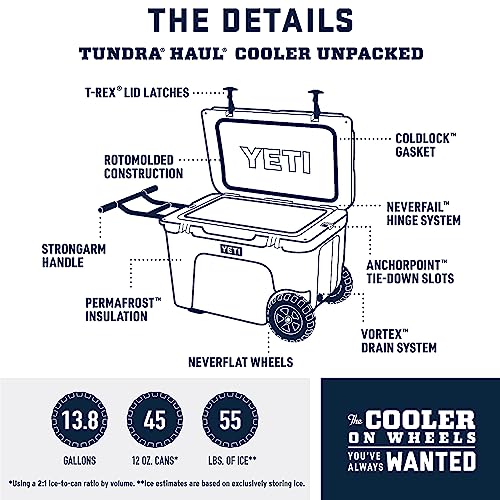 YETI Tundra Haul Wheeled Hard Cooler U144