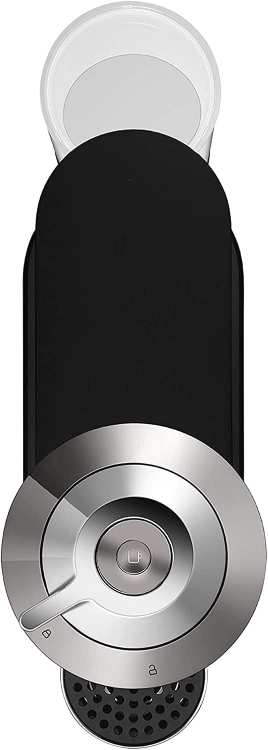 De'Longhi Vertuo Next Deluxe Coffee Machine with Aeroccino - Chrome D69465