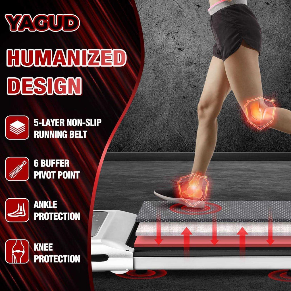 Walking Pad Treadmill for Home Office Portable with Remote Control a7