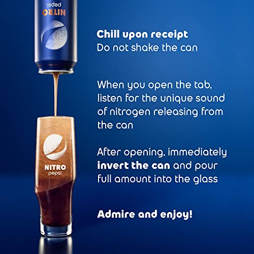 Pepsi Draft Cola, 13.65 Fl Oz Cans, 4-Pack E728