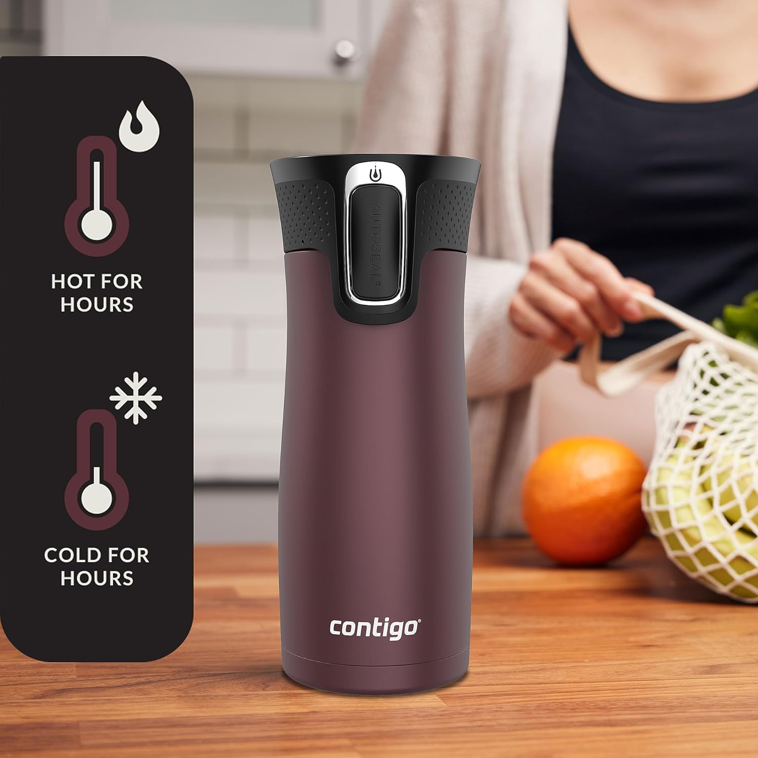 Contigo West Loop Stainless Steel Vacuum Travel Mug 16oz Z64272