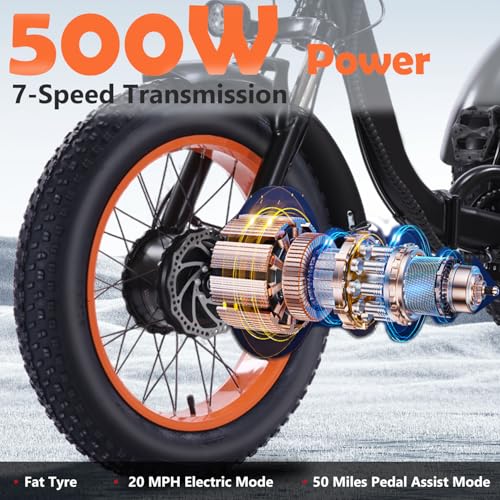 Electric Tricycle 3 Wheel Bike for Adults a7