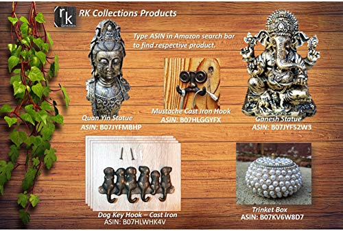 Ganesh Statue Multicolor Antique Finish k7m