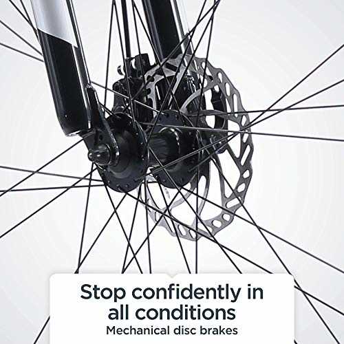 Comfort Adult Hybrid Bike 700c Lightweight Aluminum Frame a7
