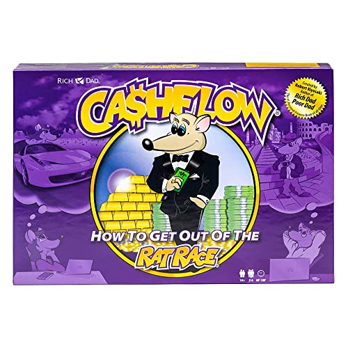 Cashflow Board Game Educational Finance Game for Family 7k