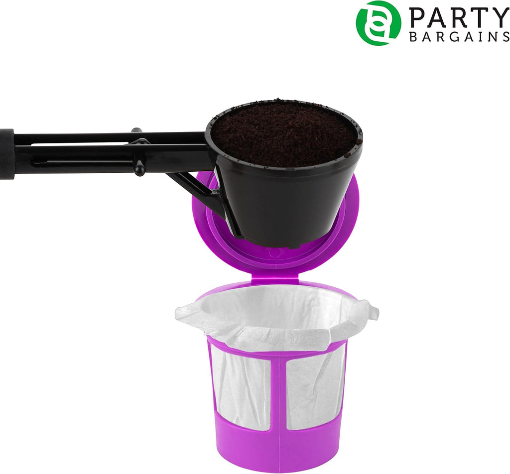 Party Bargains Coffee Scoop for Keurig Reusable K Cups - Black I42203