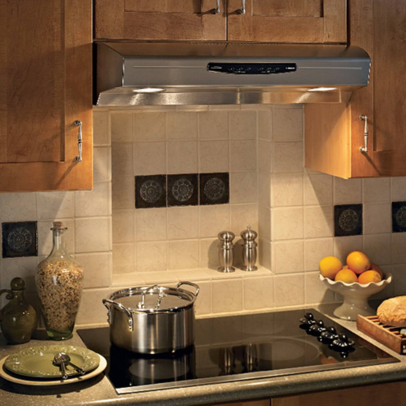 Under Cabinet Range Hood Stainless Steel 30x22 k7m